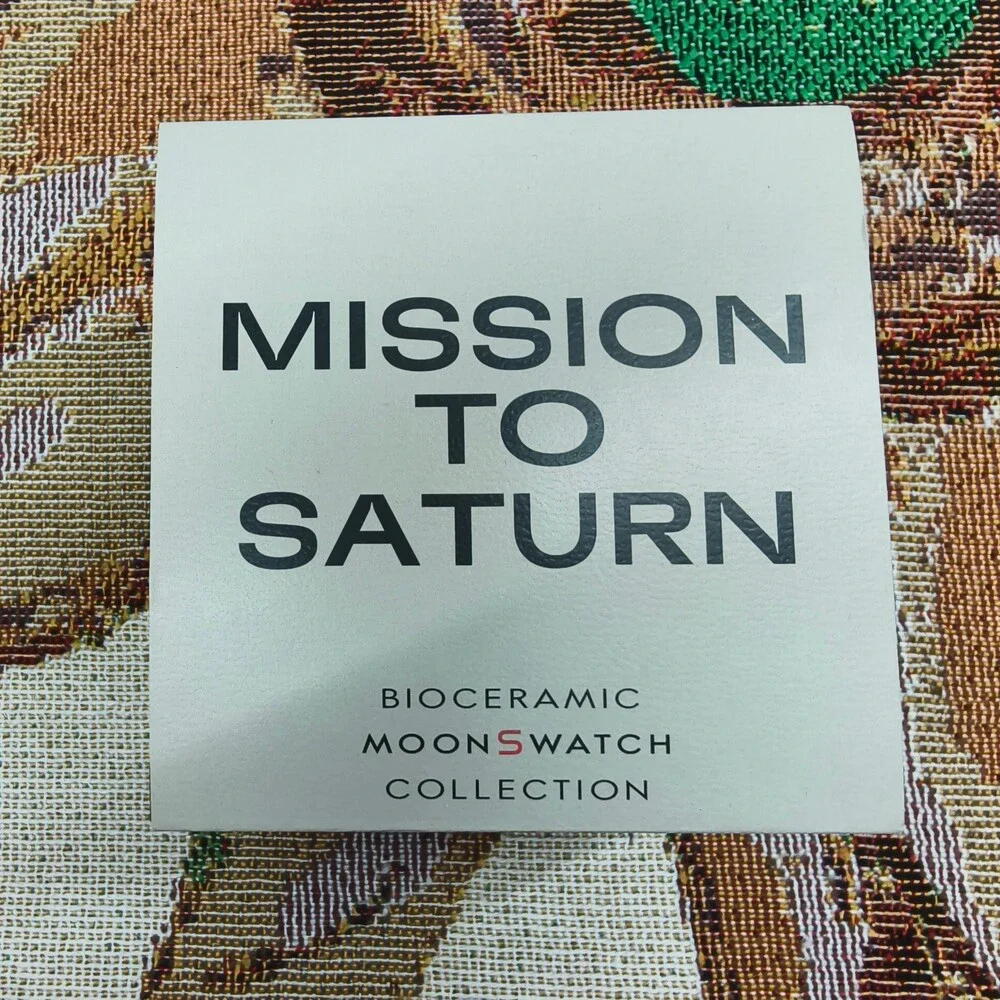 Swatch x Omega MoonSwatch Mission to Saturn Watch